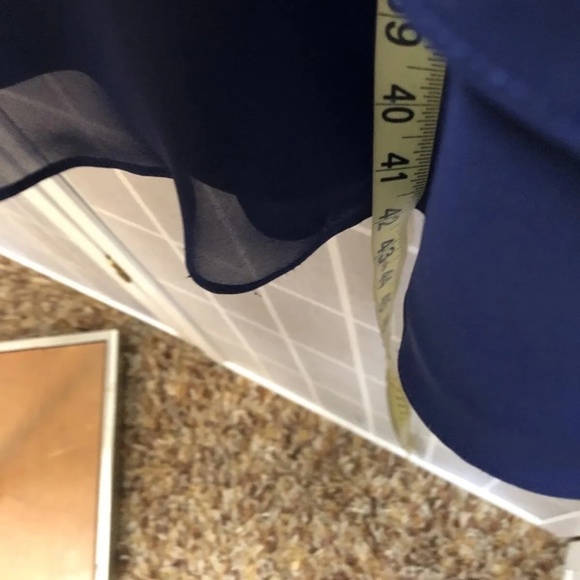 S.L Fashions, Women, cocktail dress, dark blue, size 12, 2 pieces, Elegant!. - Picture 12 of 12